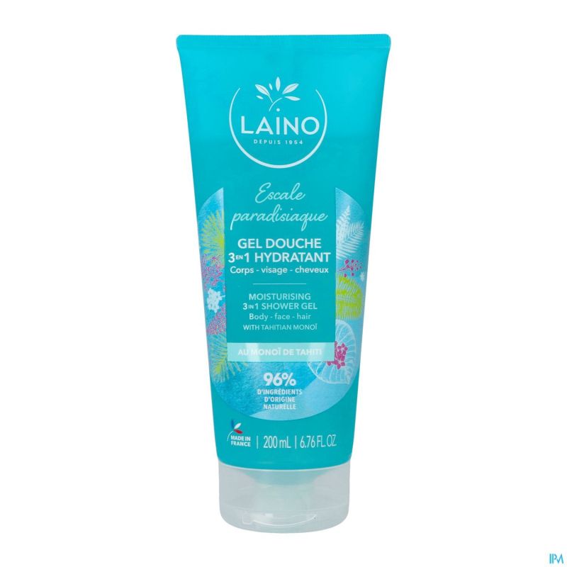 Laino Gel Douche 3en1 Monoï 200ml Hydratation & Douceur — free download