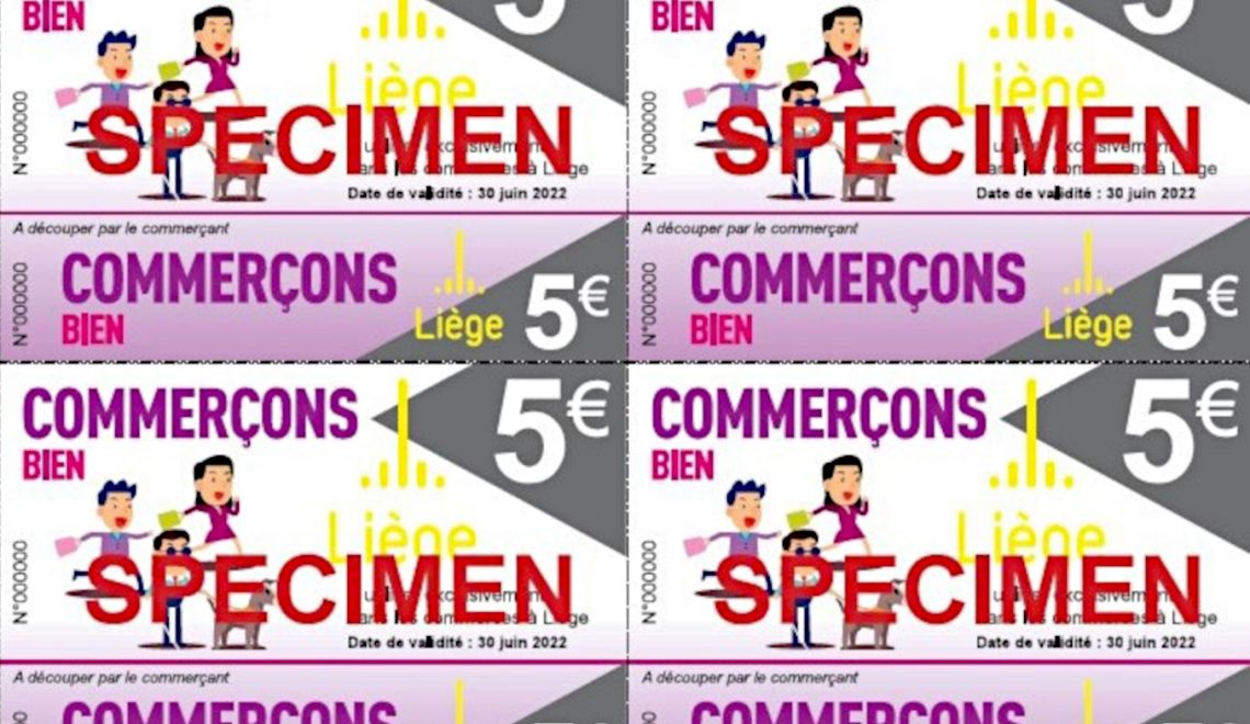 Ne trainez pas pour écouler vos chèques Commerçons Bien