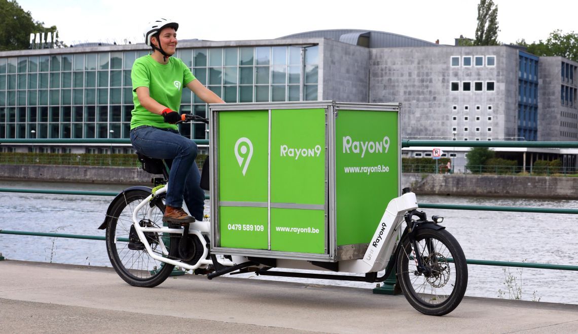 Rayon9 : Service de livraison en vélo à Liège