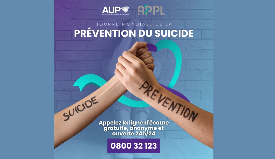 Journée mondiale de la prévention du suicide | 10 septembre