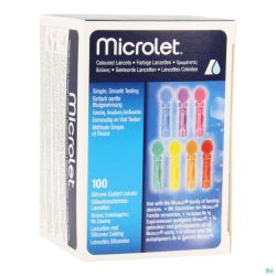 Ascencia Microlet Lancettes Couleur 100