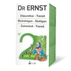 Dr Ernst N°2 Tisane Dépurative - Transit 24 Sachets