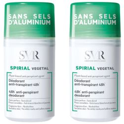 Spirial Végétal Déodorant Anti-Transpirant Roll-On 2 x 50 ml