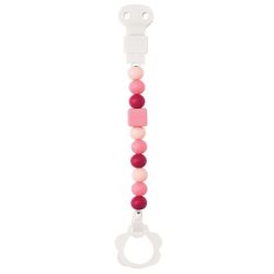 Lapidou Attache-Sucette Silicone Rose Corail