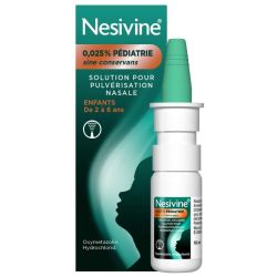 Nesivine 0,025% Sine Conservans Pediatrics Spray Nasal 10ml