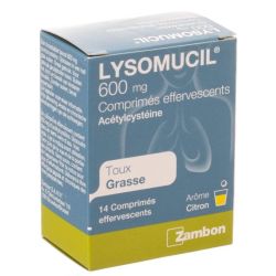 Lysomucil 600 mg 14 Comprimés Effervescents