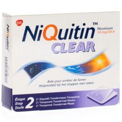 Niquitin Clear 14 mg 21 Patches
