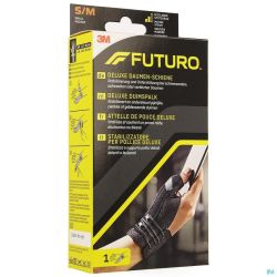 Futuro Attelle Pouce Deluxe Noir S-M 12,7-16,5cm