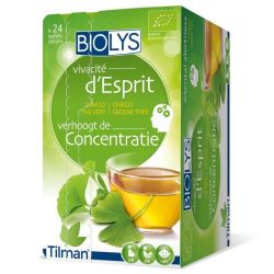 Biolys Ginkgo Thé Vert 24 Sachets