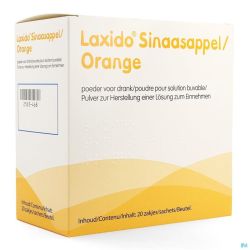 Laxido Orange 13,7g 20 Sachets