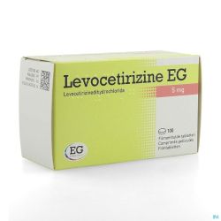 Levocetirizine 5 mg 100 Comprimés Pelliculés