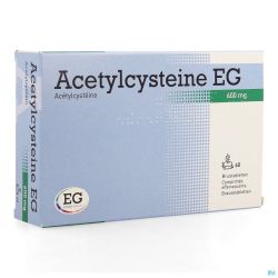 Acetylcysteine 600 mg Comprimés Effervescents 60 x 600 mg