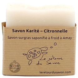 Karité Citronnelle Savon 110 g