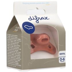Difrax Sucette Silicone Mini Dental 0-6 Mois