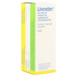 Livostin Collyre 4 ml 0,5 mg/ml