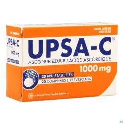 Upsa-c 1g 20 Comprimés Effervescents