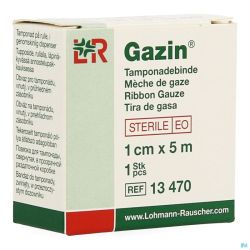 Gazin Mèche de Gaze Stérile 1cm x 5m