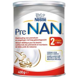 Pre NAN 2 Lait en Poudre Prématurés 400 g