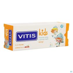 Vitis Kids 2 - 6 ans Gel Dentifrice 50ml