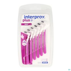 Interprox Plus Super Maxi Violet Brosse Interdentaire 6 pièces