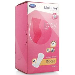 Molicare Premium Lady Pad 0,5 goutte 18 x 8 cm 28 Serviettes