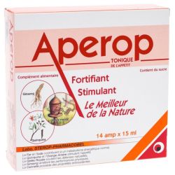 Aperop Tonique Fortifiant Stimulant Ampoule Buvable 14 x 15 ml
