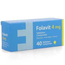 Folavit 4mg 40 comprimés