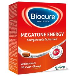 Biocure Long Action Megatone Energy 30 comprimés