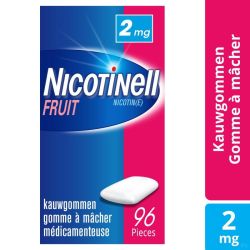 Nicotinell Fruit 2 mg 96 Gommes à Mâcher