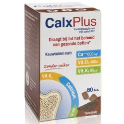 CalxPlus Chocolat 60 Comprimés