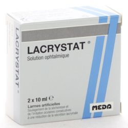 Lacrystat Collyre 2 x 10ml