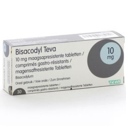 Bisacodyl Teva 10 mg 30 comprimés