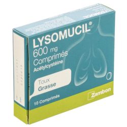 Lysomucil 600mg 10 Comprimés