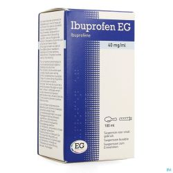 Ibuprofen 40 mg/ml Suspension Buvable 100 ml