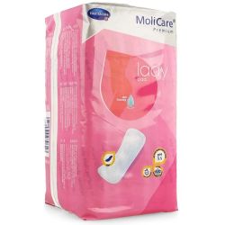 Molicare Premium Lady Pad 1,5 Gouttes 27 x 10 cm 14 Serviettes