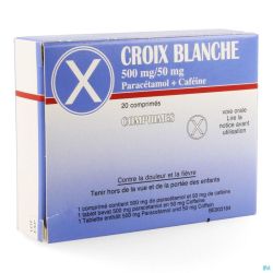 Croix Blanche 20 Comprimés