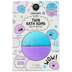 Kids Boule de Bain Duo Bleu + Violet 160g