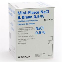 Mini Plasco Nacl 0,9 % 20ml 20 Ampoules