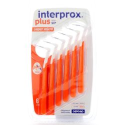 Interprox Plus Super Micro Orange Brosse Interdentaire 6 pièces