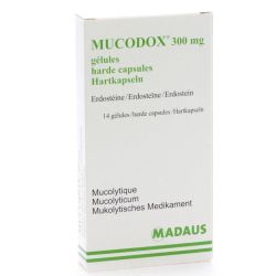 Mucodox 300 mg 14 gélules