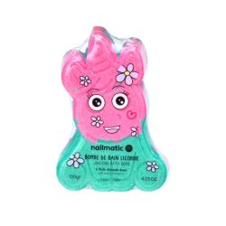 Bombe de Bain Licorne Rose et Vert