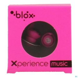 Bouchons d'Oreilles Music Rose Fluo 1 Paire