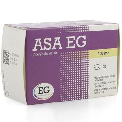 Asa Comprimés Gastro-Résistants 100 x 100 mg