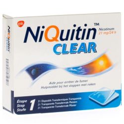 Niquitin Clear 21 mg 21 Patches