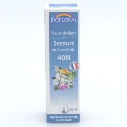 Fleurs de Bach Secours Nuit Paisible Spray 20ml