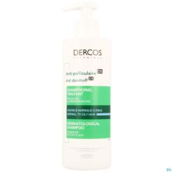 Dercos Anti-Pelliculaire Shampooing Traitant Cheveux Normaux à Gras 390 ml