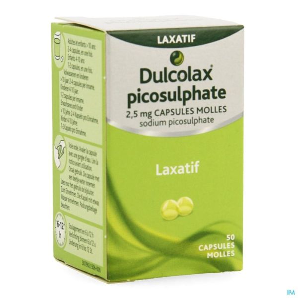 Dulcolax Picosulphate 2,5mg 50 capsules molles