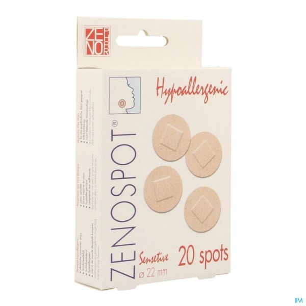 Zenospot Sensitive 22mm 20 Pansements