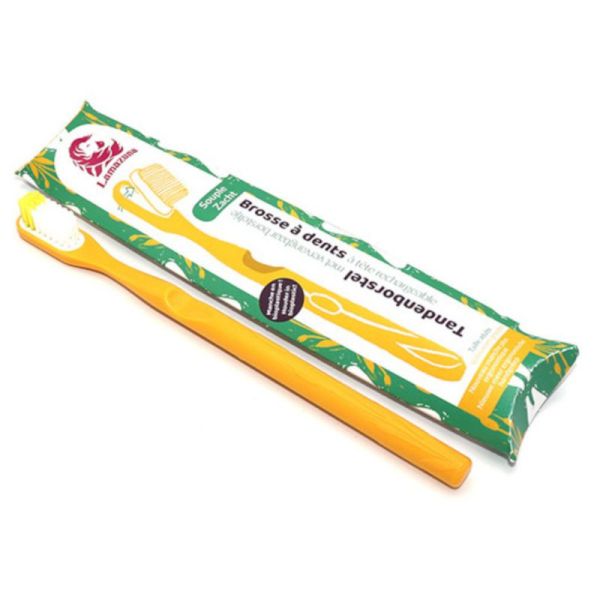 Brosse à Dents Jaune + 1 Tête Clipsable Souple