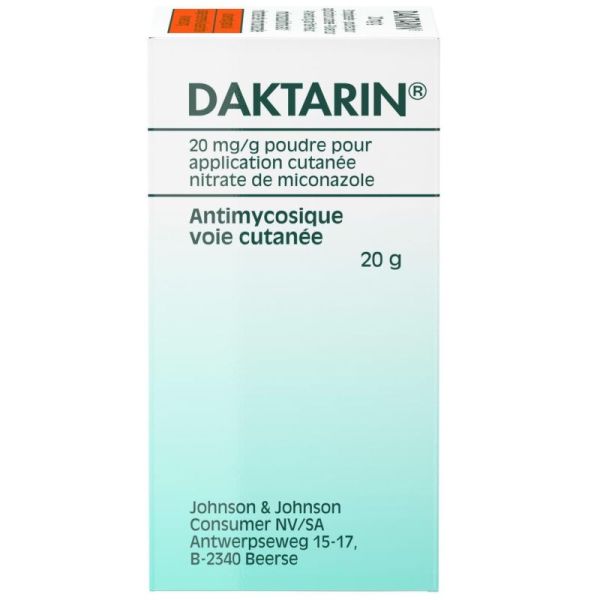 Daktarin Pulvérisateur Poudre 20mg/g 20g